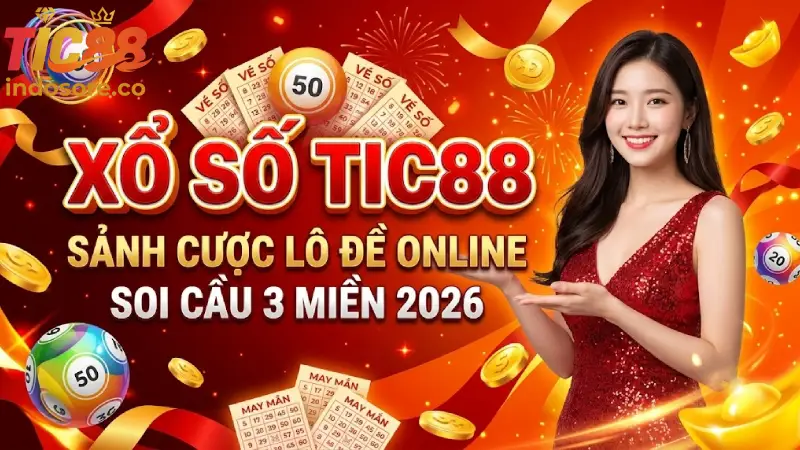 Xổ Số TIC88 | Sảnh Cược Lô Đề Online & Soi Cầu 3 Miền 2026