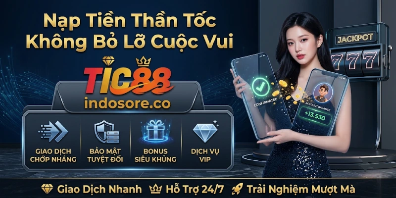Hướng Dẫn Nạp Tiền TIC 88 Thần Tốc