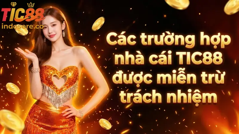 Các trường hợp nhà cái TIC88 được miễn trừ trách nhiệm