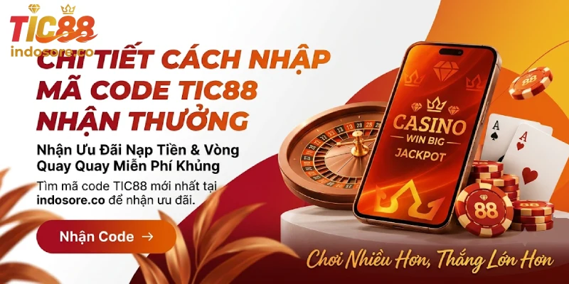 Chi Tiết Cách Nhập Mã Code TIC88 Nhận Thưởng