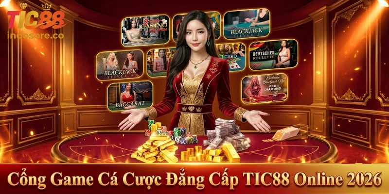 Cổng Game Cá Cược Đẳng Cấp TIC88 Online 2026