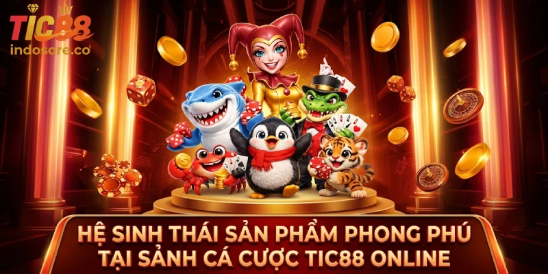 Hệ Sinh Thái Sản Phẩm Phong Phú Tại Sảnh Cá Cược TIC88 Online
