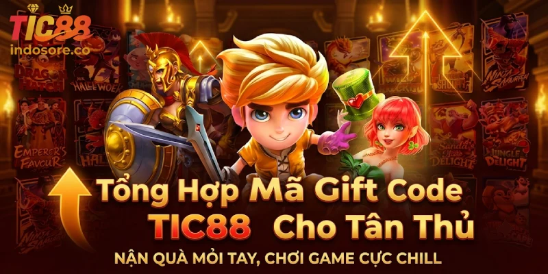 Tổng Hợp Mã Gift Code TIC88 Cho Tân Thủ